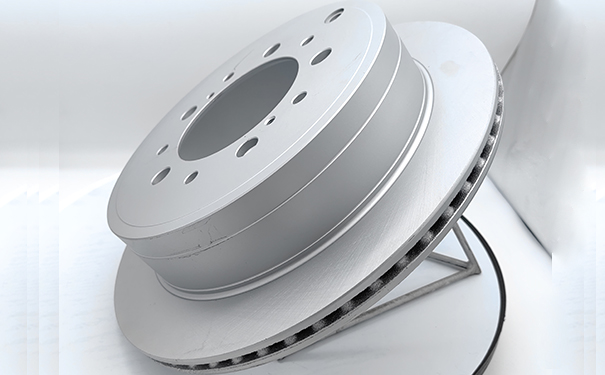 Punching and marking brake disc