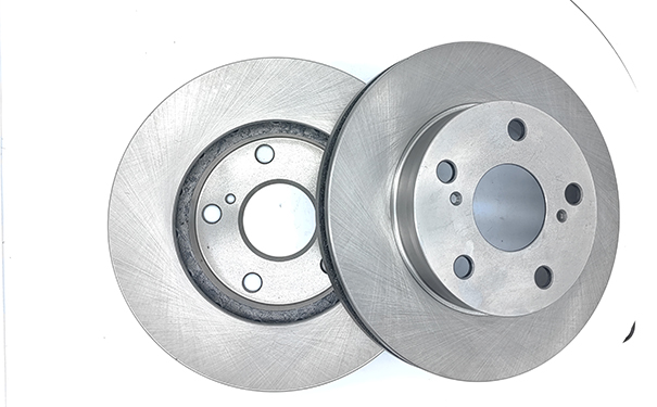 Punching and marking brake disc